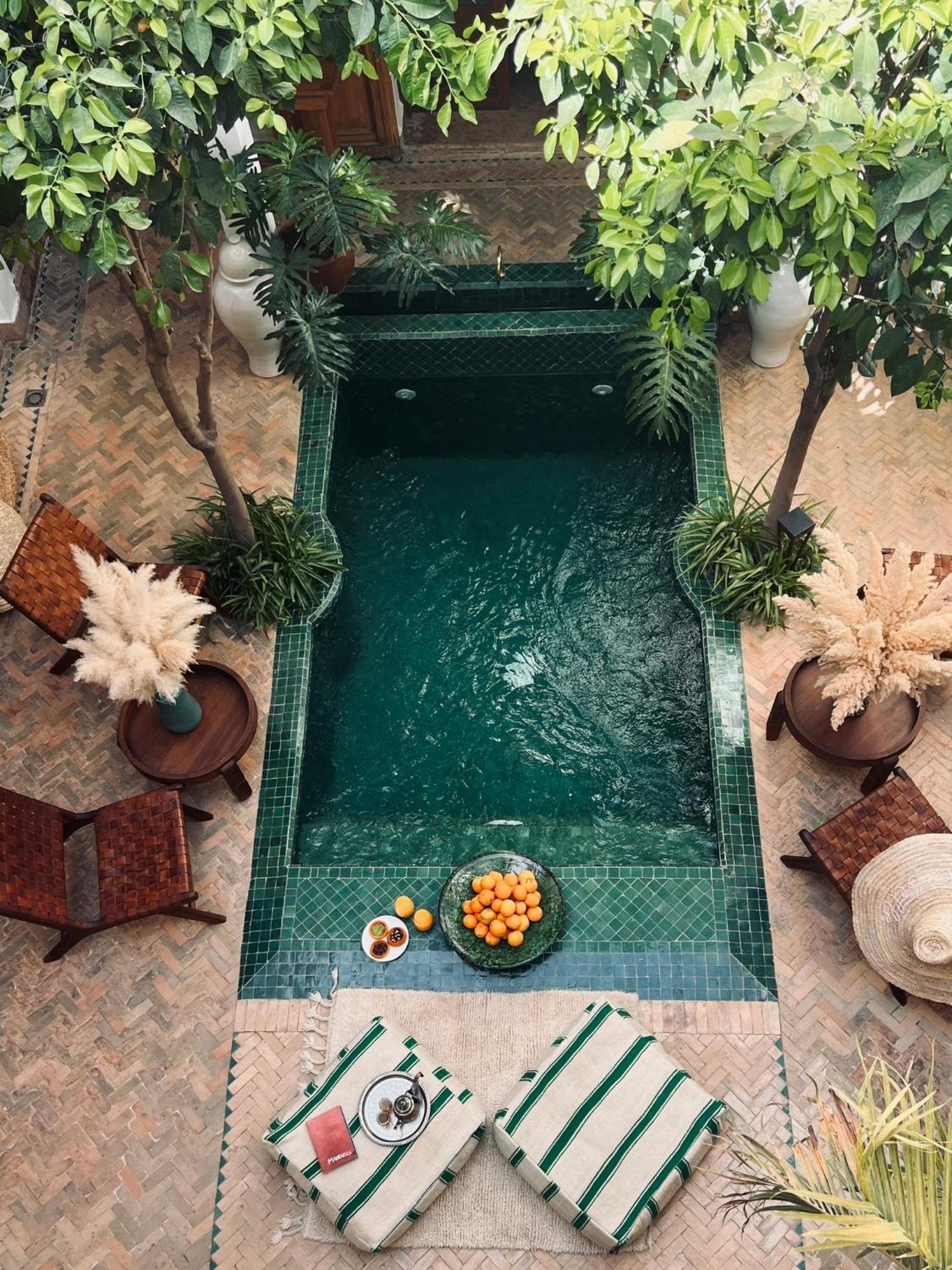 Riad Prive Sadaka Bassin Rooftop Марракеш Екстер'єр фото