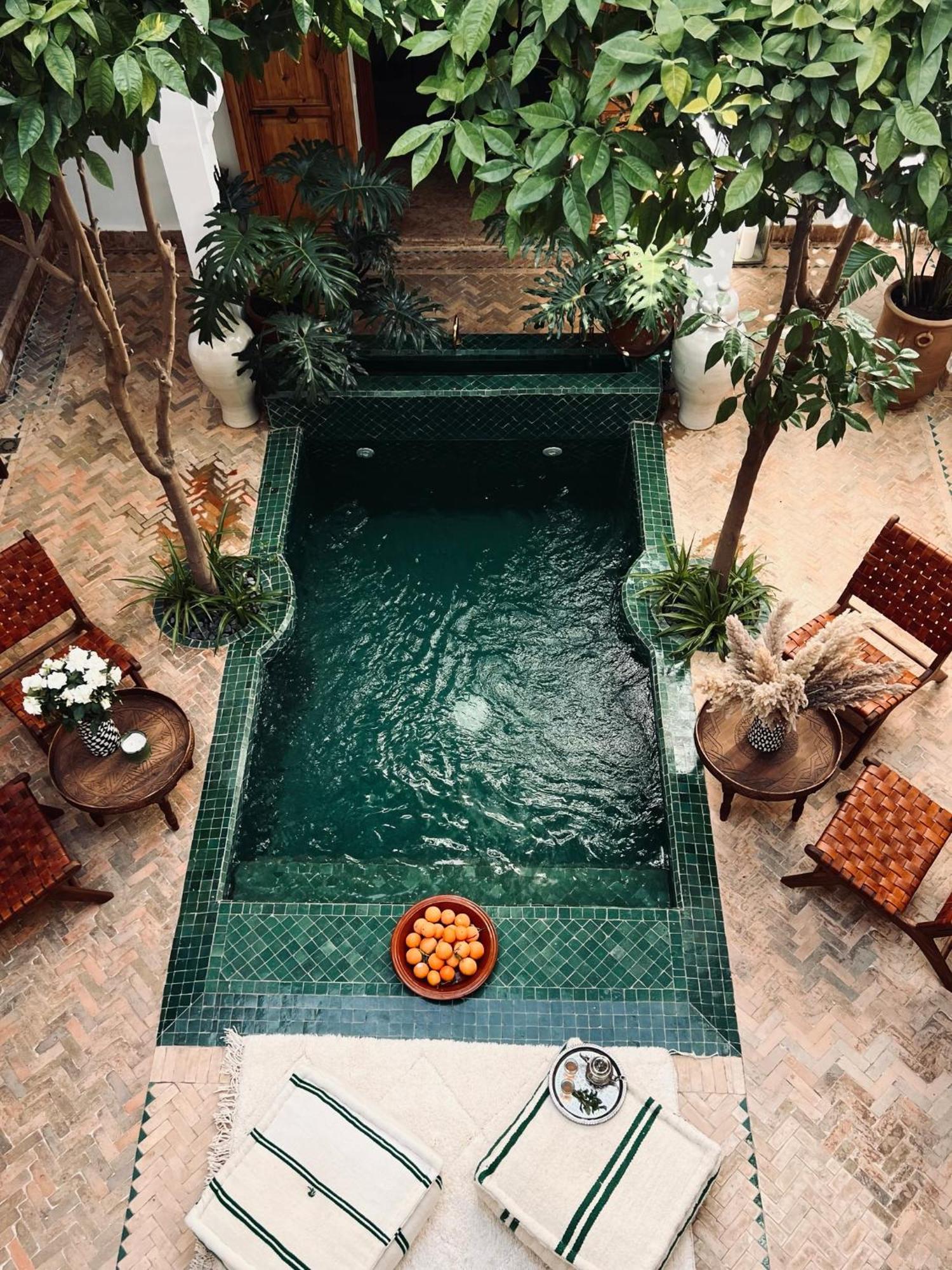 Riad Prive Sadaka Bassin Rooftop Марракеш Екстер'єр фото